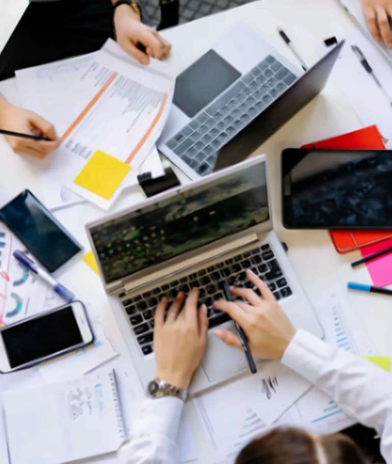 L'équipe Onirtech au travail
